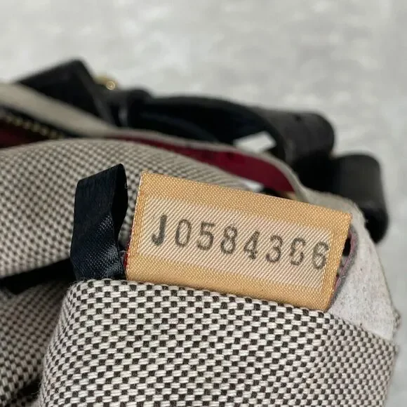 Vtg Dooney and Bourke Purse Shoulder Bag Brown Ostrich Leather - Picture 14 of 15